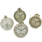 Antique Elgin 7-17j 12s Model 4 Silver-Tone Dial Pocket Watch Lot of 4 #WB4494-5