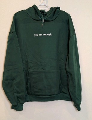 New Dear Person Behind Me You Are Enough Hoodie Mental Health Sz XXL Unbranded