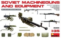 Miniart 35255 - 1/35 Wwii Soviet Machineguns And Equipment - Neu