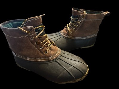 Redhead Women s Duck Boot Sz 7 Brown Leather 200 G Thinsulate Waterproof