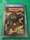 AMAZING SPIDER-MAN #41 CGC 5.0 1966 FIRST APPEARANCE OF THE RHINO!