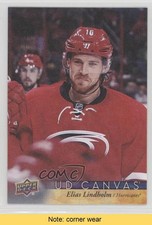 2017-18 Upper Deck UD Canvas Elias Lindholm #C16 READ 0c4