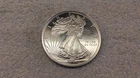 "WALKING LIBERTY" FIVE (5) OUNCE .999 FINE SILVER ROUND