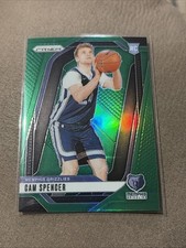 2024-25 Panini Prizm Cam Spencer Rookie Card (RC) Green Prizm #246 ￼