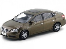 2012 Nissan Sentra Sylphy Or Métallique 1:18 Paudi Models 2266