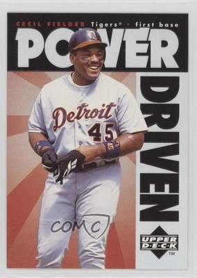 1996 Upper Deck Power Driven Cecil Fielder #PD5 0n7h