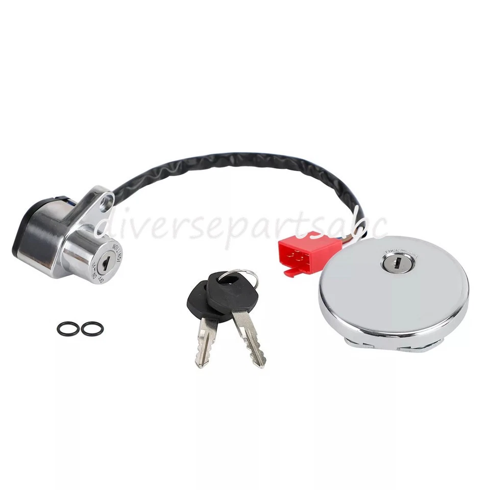 NUEVO interruptor de encendido y tapa del tanque de combustible para Kawasaki VULCAN 500/800 1995-2001 EE. UU. Foto 3 de 4