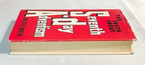 The Truth About Seventh-Day Adventism 1960 Walter R Martin HC w/ DJ Adventist - Imagen 8 de 8
