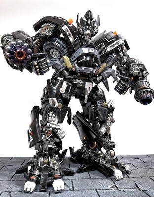 Black Apple KO MPM-06 Ironhide Oversized Ver Transformers Masterpiece US Seller