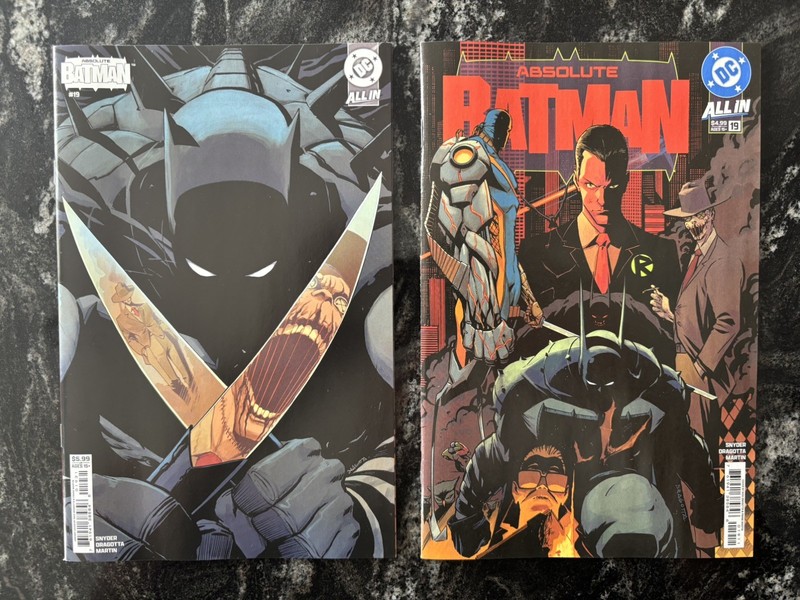 DC Absolute Batman 19 - Nick Dragotta Cover A & C - Comic lot