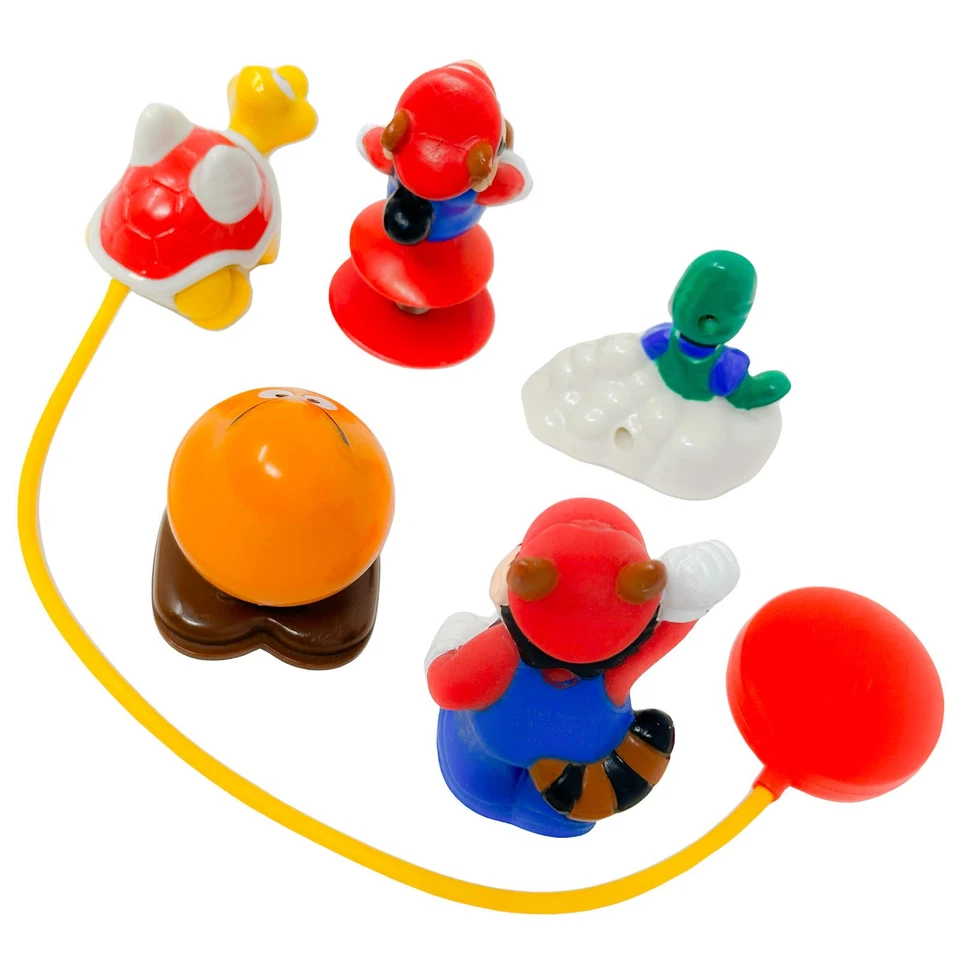 Lote de 3 juguetes Happy Meal 1989 Nintendo McDonalds vintage de Super Mario Brothers Foto 2 de 2