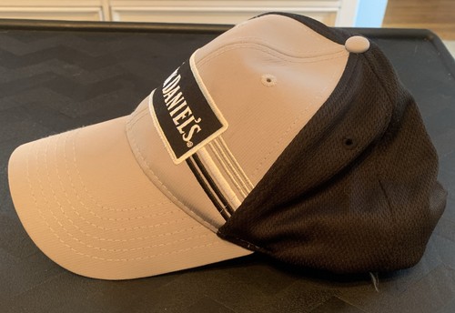 Jack Daniels Whiskey Strapback Adjustable Hat Raised Embroidered Black Party - Picture 3 of 11