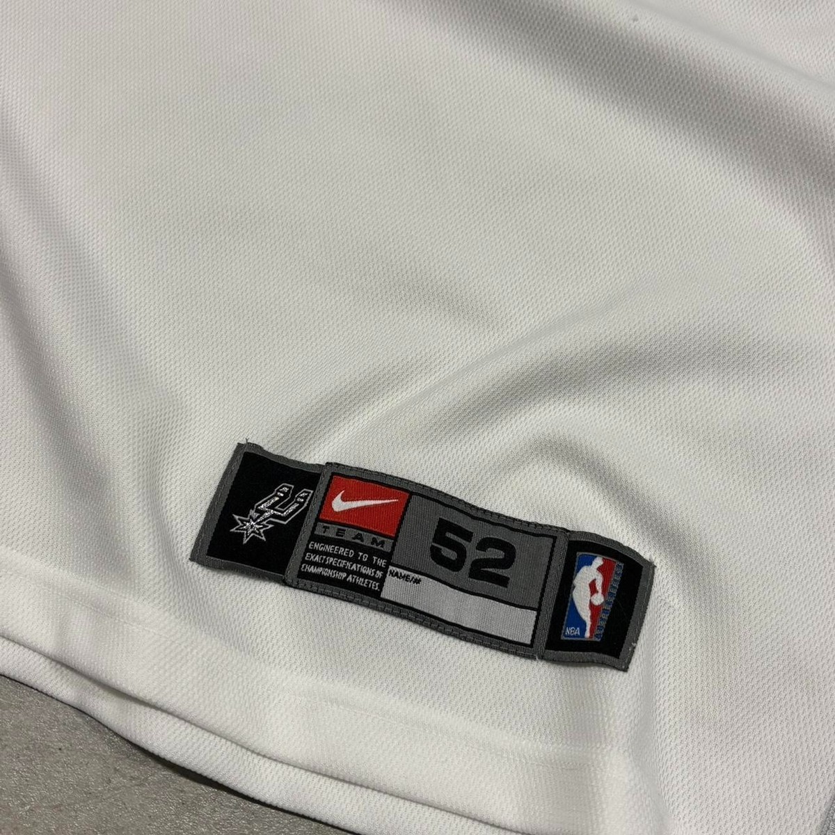 Vintage Manu Ginobili San Antonio Spurs Nike Authentic Swingman