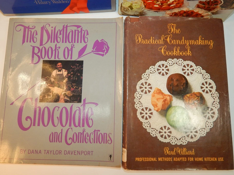 4 Vintage Candy Making Confections Sweets Nougats Pritchard Walden Cookbooks lot - Image 3 of 4