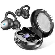Open Ear Headphones, Bluetooth 5.4 Clip On Headphones, 40H Playtime Wireless ...