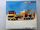 KIBRI 14602 MB ACTROS 3-Axle Low Loader LIEBHERR Excavator - Ref.  A011