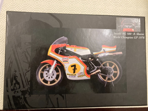 1/12 MINICHAMPS 770007 BARRY SHEENE SUZUKI RG 500 1977 WORLD CHAMPION NEW IN BOX - Picture 3 of 12