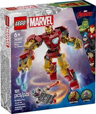 LEGO  76307 Marvel Super Heroes Iron Man Mech vs. Ultron