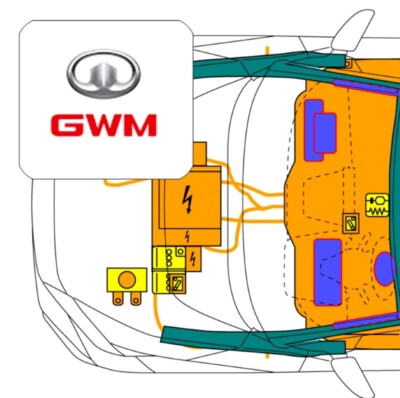 Rettungskarte per QR-Code, für GWM Wey COFFEE 01 SUV, Wey 05 (ab 09/2022)