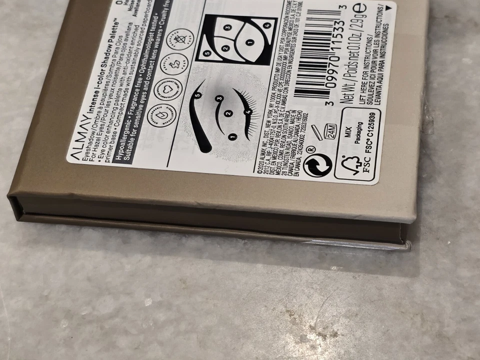 2 Pack Almay Intense i-Color Shadow Palette, Blue Eyes 0.10 oz - Image 4 of 4