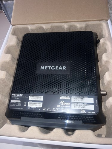 NETGEAR Nighthawk AC1900 4 Wireless-Wi-Fi 802.11ac Router - C7000-100NAS - Afbeelding 3 van 3