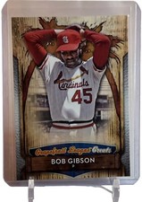 2019 Topps Grapefruit League Greats Bob Gibson Cardinals Card #GLG-10 W/Top Load