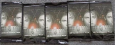X-FILES USPC GAMES CCG BOOSTER UNOPEN BOOSTER PACKS  (FIVE SEALED PACKS)