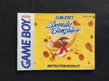 Speedy Gonzales (Gameboy, 1993) Instruction Booklet Videogame MANUAL ONLY