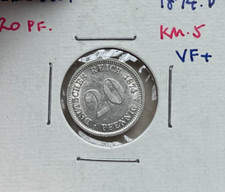 1874 D Germany 20 Pfennig  bg