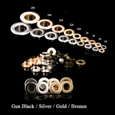 Eyelet Hollow Rivets Buckle Leather Craft DIY Grommets 22 24 26 28 30