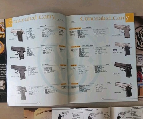 Lot of 5 Smith & Wesson Handguns And Accessories Catalog 1996 - 2000 - Picture 9 of 10
