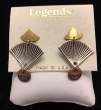 NEW Legions BOCA RATON Dangle Stunning Earrings Made in USA Post Back #8