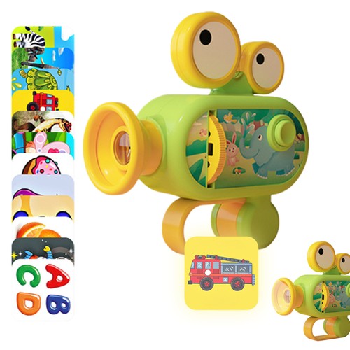 Projector Toys For Kids Compact Projector Torch LED Projector Flashlights - Picture 8 of 15