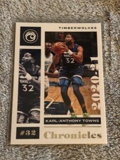 1123-19 2020-21 Panini Chronicles Karl-Anthony Towns Minnesota Timberwolves