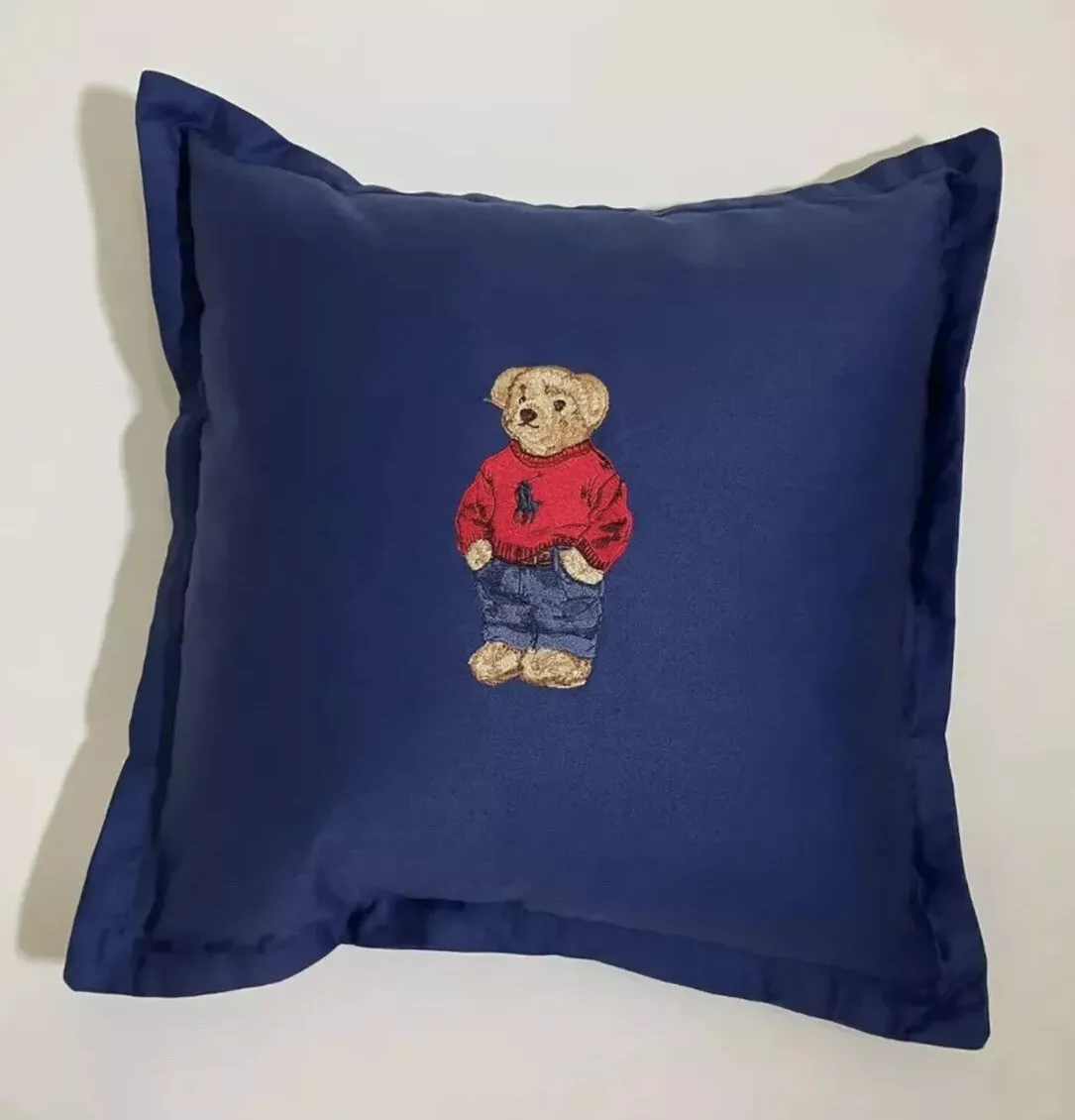 Polo bear clearance pillow