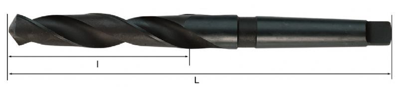 Fervi A59 Punta Extra Lunga 422mm Attacco Conico HSS Professionale