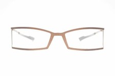 Neo Protos Giovanni Liana Brown Oval Glasses Frame Eyeglasses New