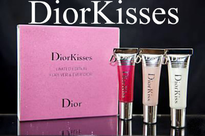 100 % AUTHENTISCH exklusives DIOR JUWELEN DIORKISS PRALLER LIPGLOSS TRIO GESCHENKSET