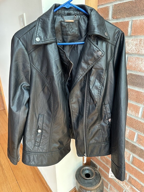 Women’s F2 Kohl’s Leather Jacket Size 1X