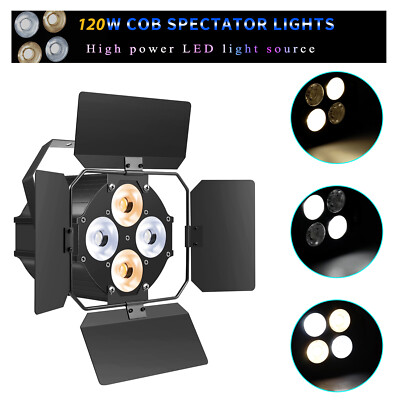 200W DMX COB LED Par Scheinwerfer Theater Bühnenbeleuchtung Warmweiß/Kaltweiß