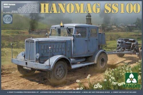 BUB　Hanomag SS100　2008年版 BUB Hanomag SS100 2008年版 1/35 Takom German Tractor Hanomag