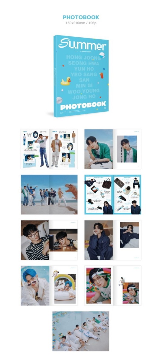 ATEEZ - 2023 SUMMER PHOTOBOOK + Free Gift | eBay