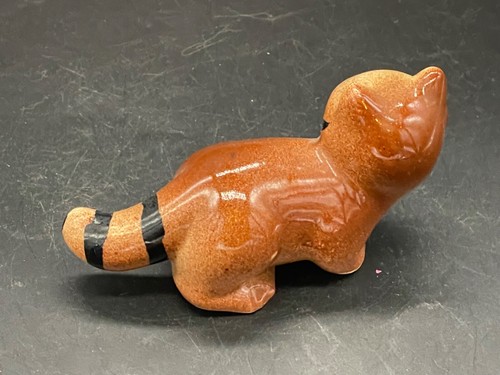 Mid Century, Keramik, niedliche Waschbär Figur, Japan - Bild 4 von 8