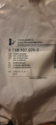 Elektrodensatz 87181070760 ZWR ZSR 18-5 18-6 ZSN ZWN
