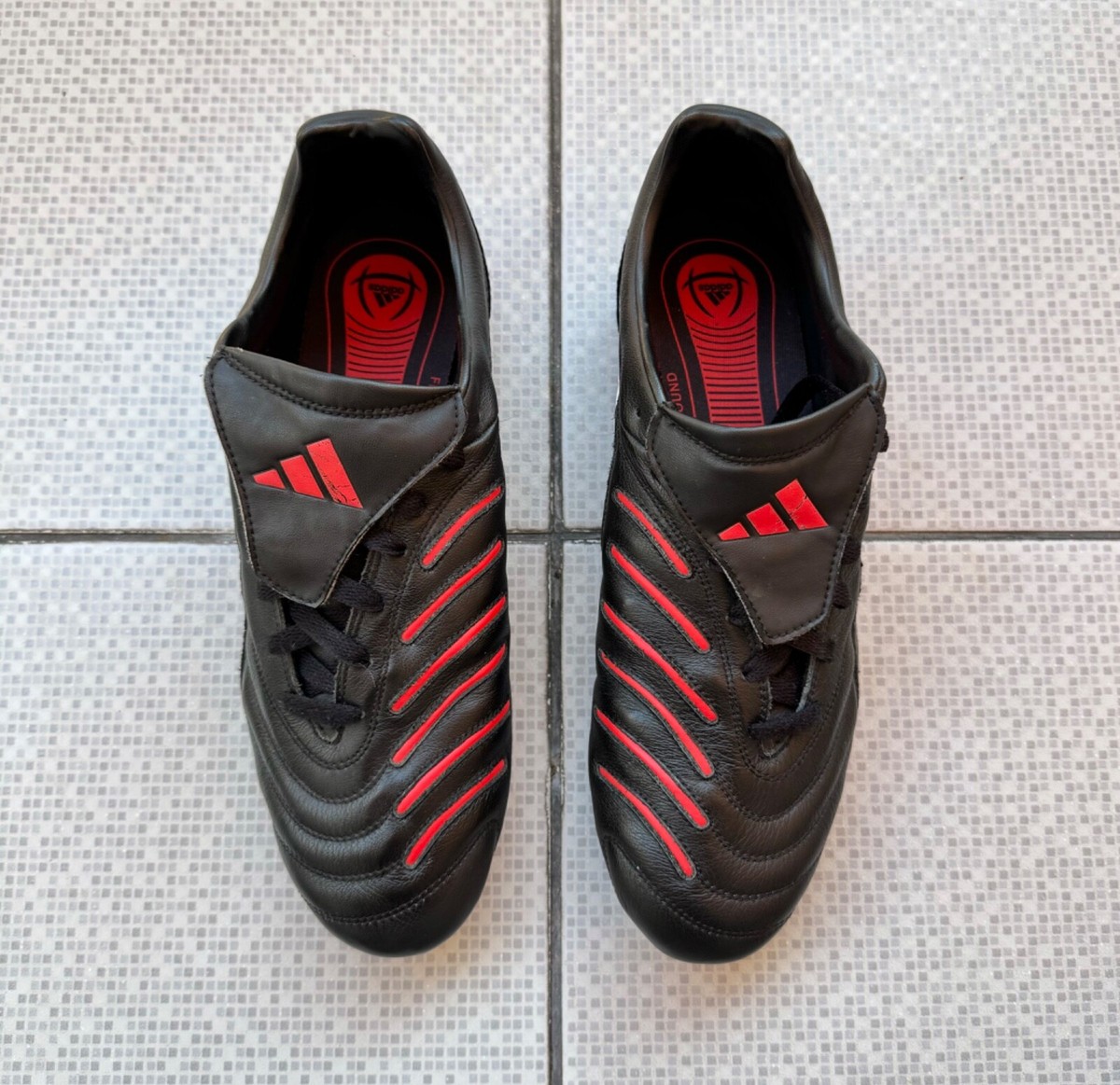 Adidas Predator Pulsado TRX FG 2004 Leather Football Boots Soccer