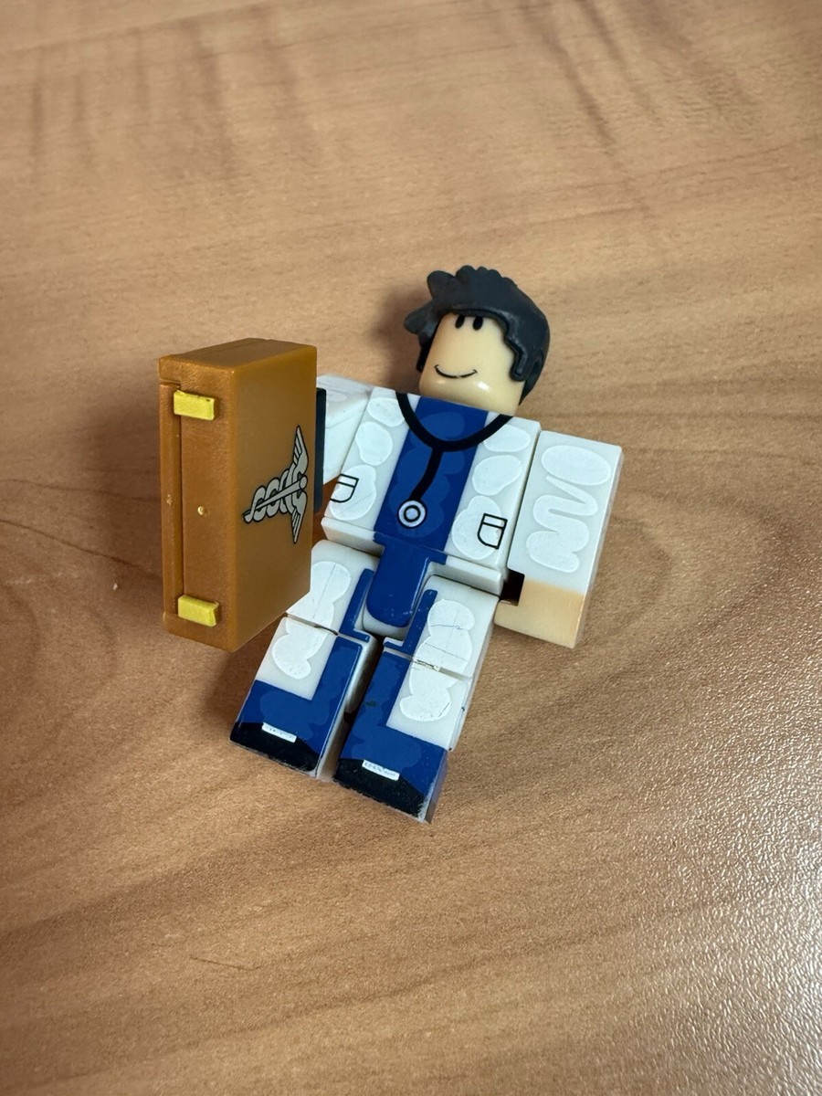 Roblox Action Figure Loose Medical Doctor Nurse Used 1/2