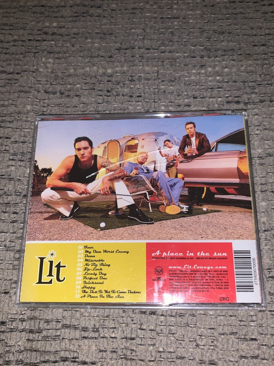 A Place in the Sun by Lit (CD, Feb-1999, RCA) 78636777528| eBay