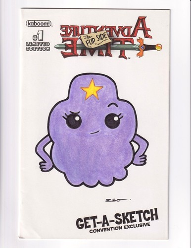 Lumpy Space Princess (Adventure Time) Funko Pop Style Original Hand Drawn Blank
