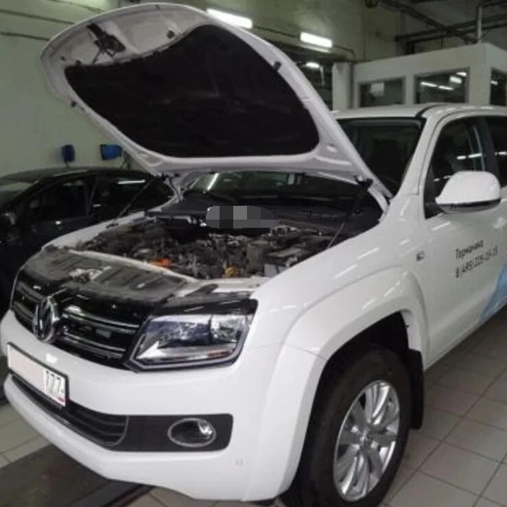 Hood Struts for Volkswagen Amarok 3.0L V6 2018-2021 Gas Dampers Lift Supports - Image 2 of 4