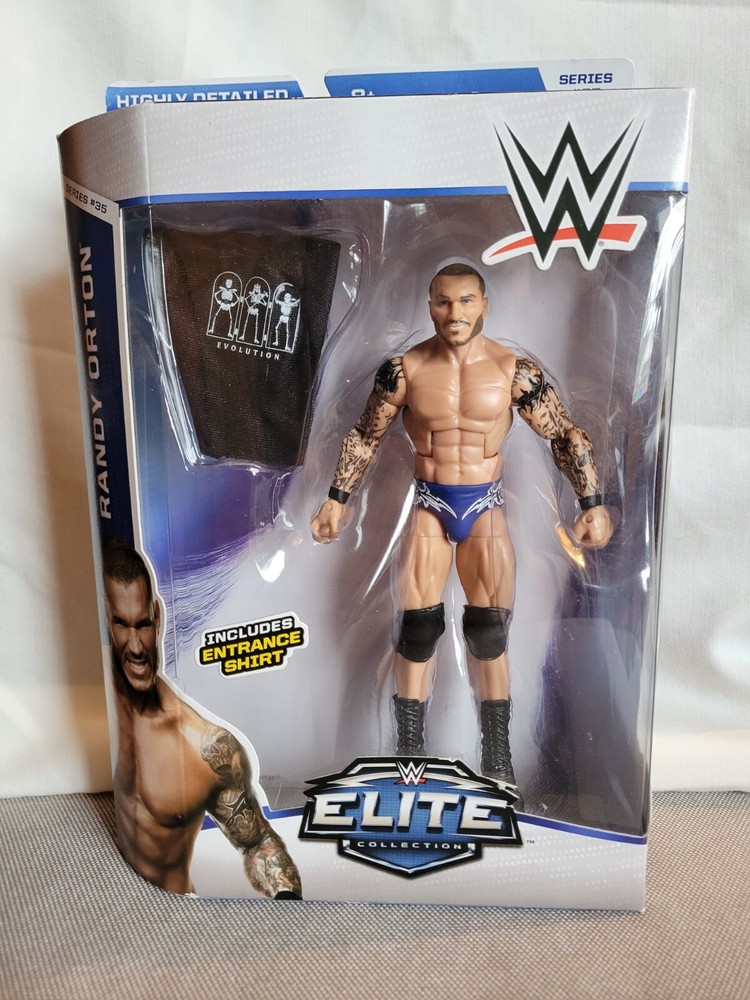 WWE ELITE Series #35, Collection Randy Orton, Extreme Rules 2014, In Box